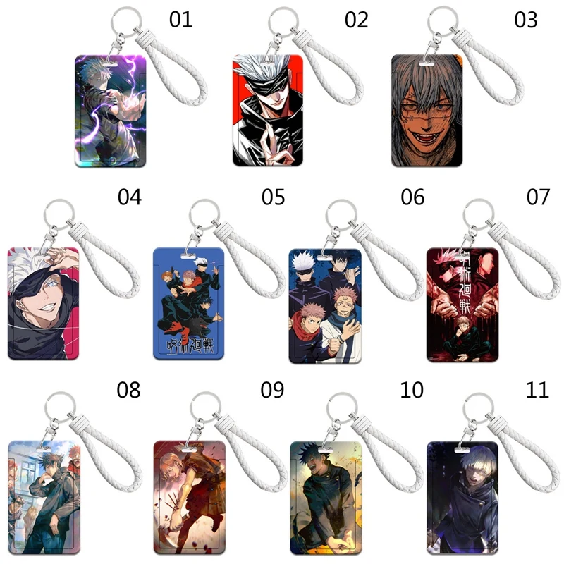 

Cartoon Charm Back To Plastic Card Cover Bank Card Cover With Hanging Rope Public Transport Card Cover-11styles / Christmas Gift