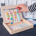 Игрушка-пазл Монтессори четырех цветов и форм, логическая головоломка для сортировки и раннего развития цветов, игрушка для малышей