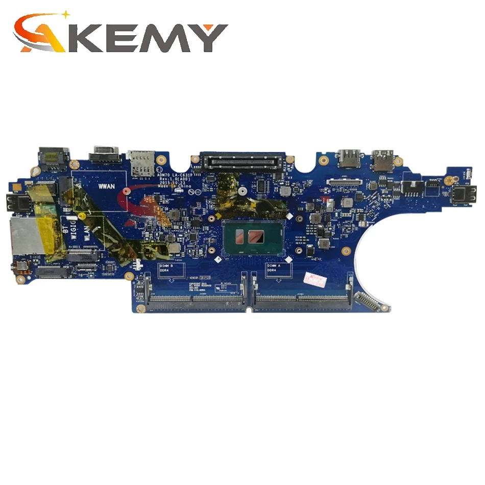 CN-0C0NC4 0HCP0K Mainboard FOR DELL Latitude 5470 E5470 Laptop Motherboard With I5-6200U/6300U LA-C631P 100% Fully Tested | Компьютеры и