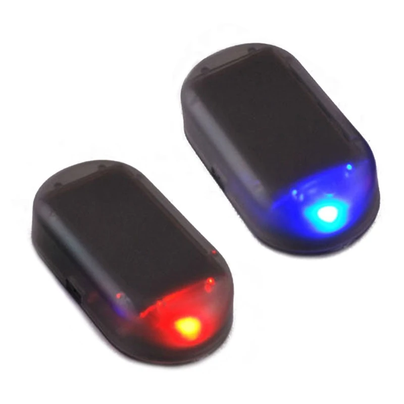 

Car Solar Power Alarm Lamp Security System Warning Anti-Theft light Caution