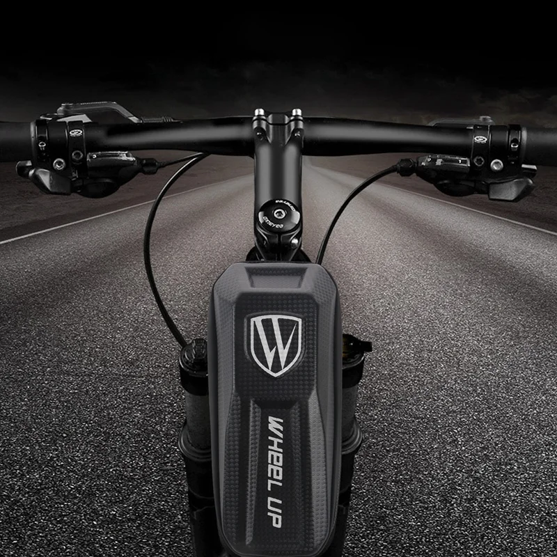 

Wheel Up Waterproof Bike Front Frame Top Tube Bag Tool Bag Cycling Mtb Road Hard Shell Shockproof Bicycle Cellphone Bag