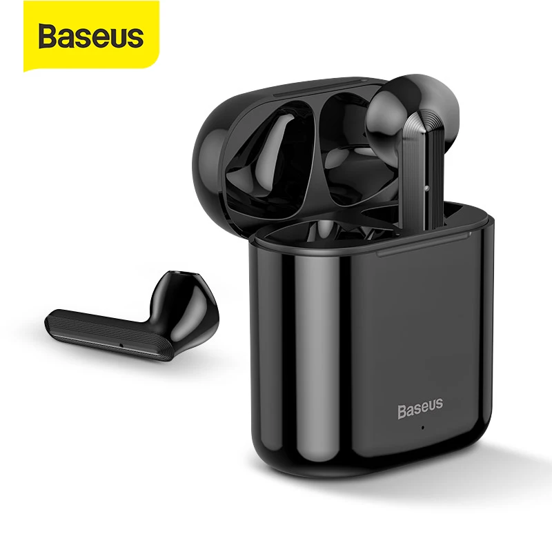 Baseus TWS Bluetooth наушники W09 интеллектуальное сенсорное управление по отпечаткам