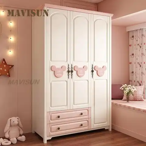 Мультяшный современный минималистичный шкафчик для детской спальни светильник Кая роскошная мебель для дома