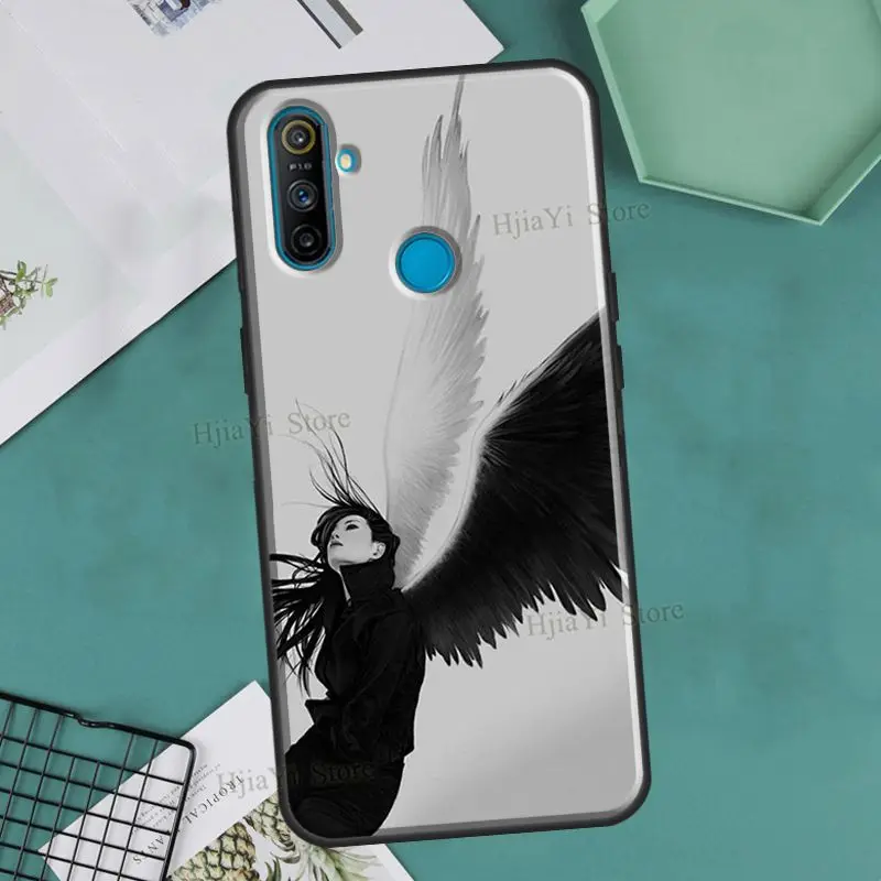 Чехол с изображением ангелов Guardian для OPPO Realme GT Neo 2 Master 8i 9i 8 A5 A9 A15 A53 A52 A72 OnePlus 9 10 Pro 9R