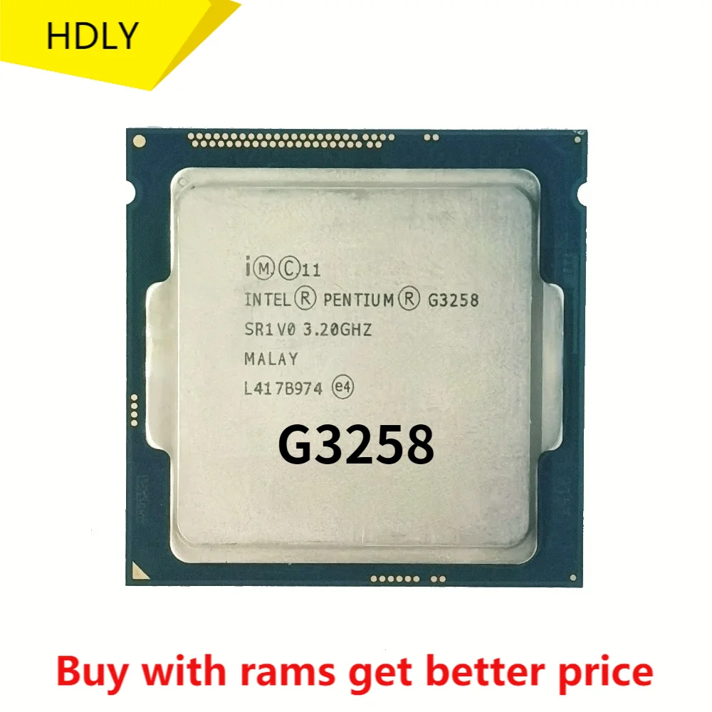 Двухъядерный процессор Intel Pentium G3258 3 2 ГГц Мб 53 Вт LGA 1150 | Компьютеры и офис