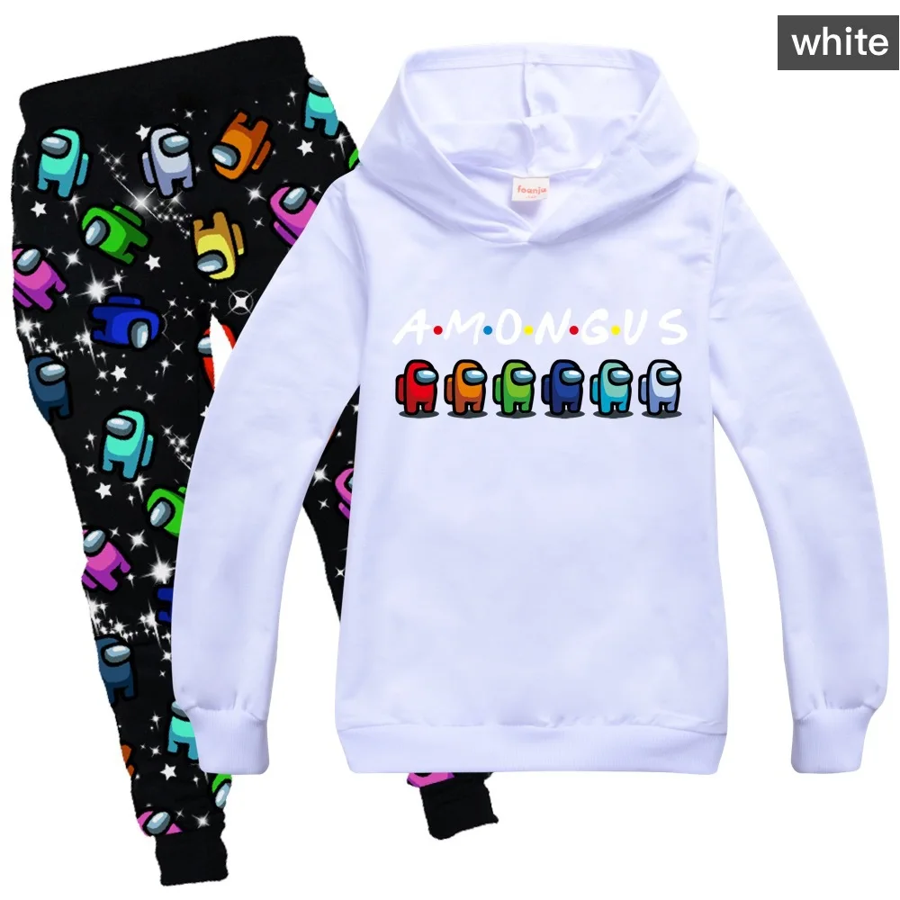 

Game Among Us Boy and Girls Boutique Children Wear Fashion Children Suit Baby Boy Clothes Set Boutique Clothes Toddler Girl Fall