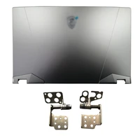 new or msi gt76 titan dt 9sg 9sf ms 17h1 laptop case lcd back coverfront bezelhinges silver notebook computer case