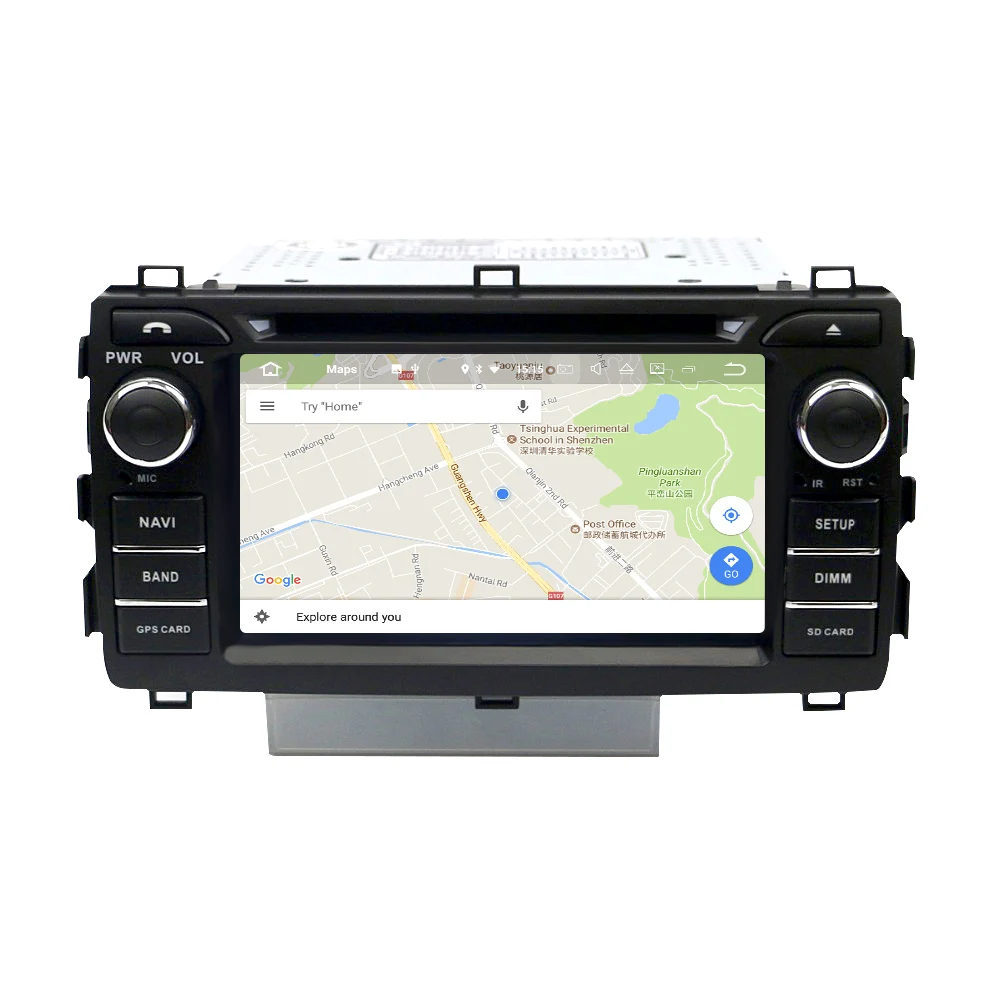 4G RAM Android 9 0 автомобильное радио GPS Навигация DVD Мультимедиа Стерео плеер для Toyota