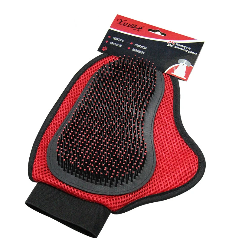 

Pet Grooming Glove for Cats Brush Comb Pet Deshedding Brush Glove for Animal Dog Pet Hair Gloves for Cat Dog Grooming Products
