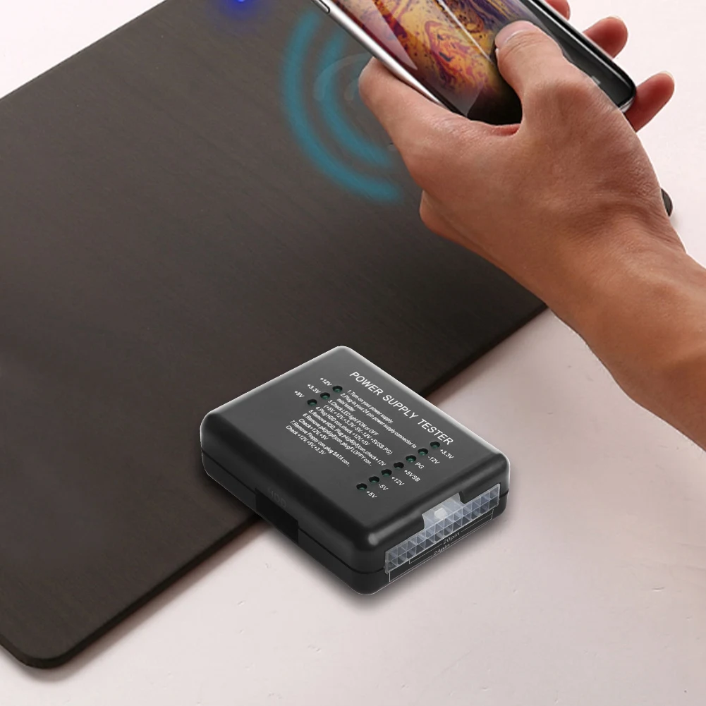 Тестер блока питания для ПК 20-24 контакта тестер светодисветодиодный PSU ATX SATA HDD