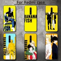banana fish anime phone case for redmi 5 5plus 6 pro 6a s2 4x go 7a 8a 7 8 9 k20 case