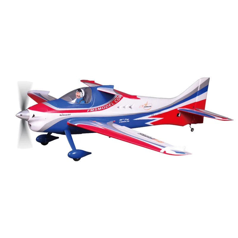 FMS 1400 мм 70CC F3A 3D аэробический самолет электронная модель пульта дистанционного
