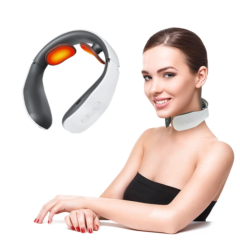 

Shoulder Neck Massager USB Rechargable Massaging Instrument Neck Massager Pain Relief Tool Neck Massage Tool