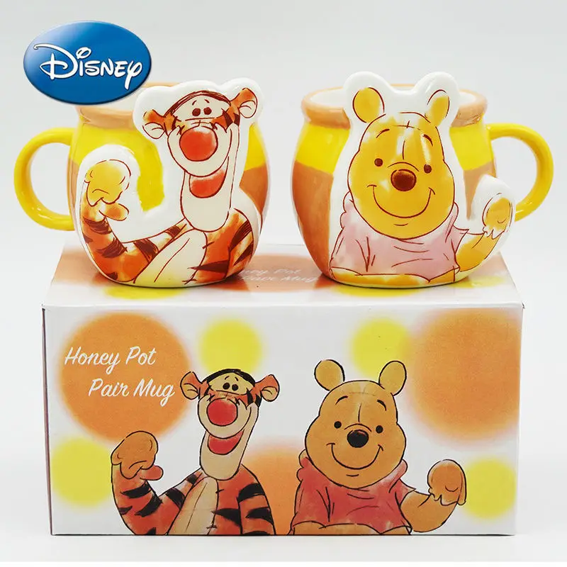 

Паровая чашка «Медведь» Disney, Подарочная коробка, керамическая кружка, чашка для воды, кофейная кружка