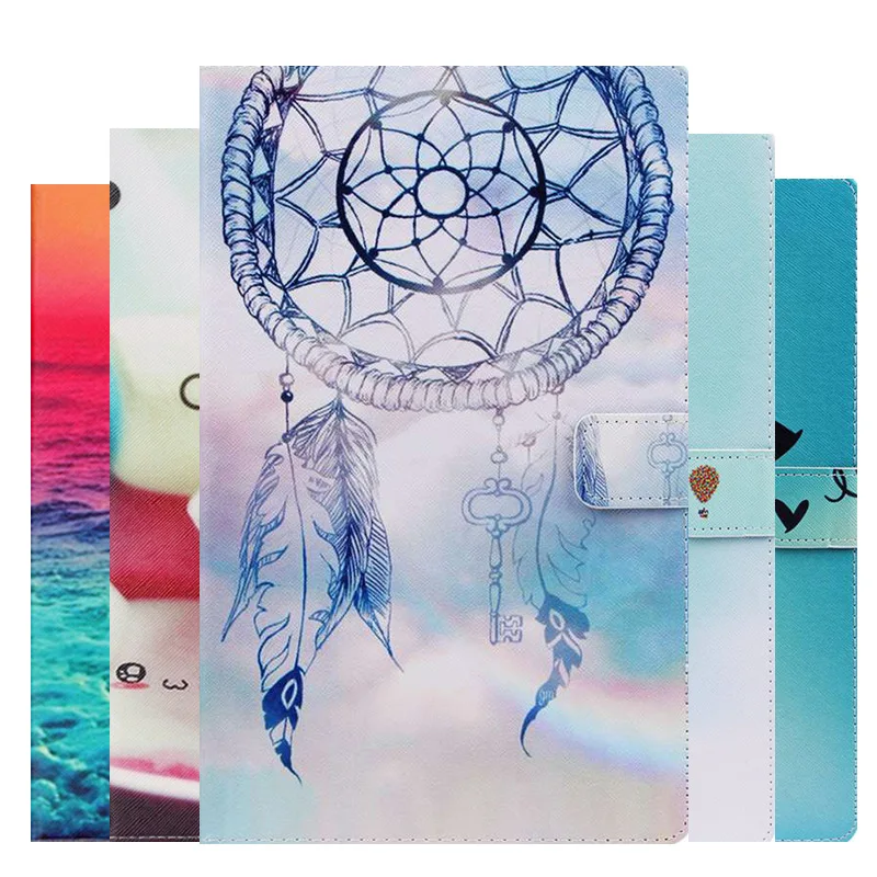 Модный чехол из искусственной кожи с 3D рисунком для нового iPad Pro 10 5 2017 2015 кожаный