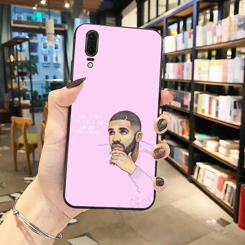 

Aubrey Drake Graham Canada singer Phone Case For Huawei honor Mate P 10 20 30 40 Pro 10i 9 10 20 8 x Lite