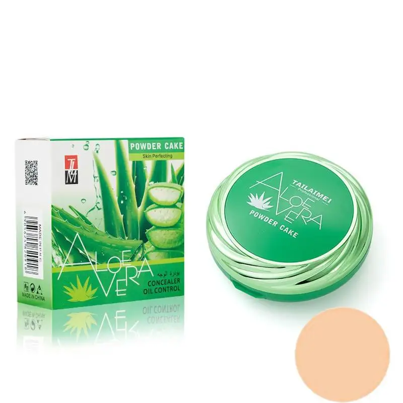 Увлажняющий с алое вера сухой порошок дышащий макияж контроль масла консилер