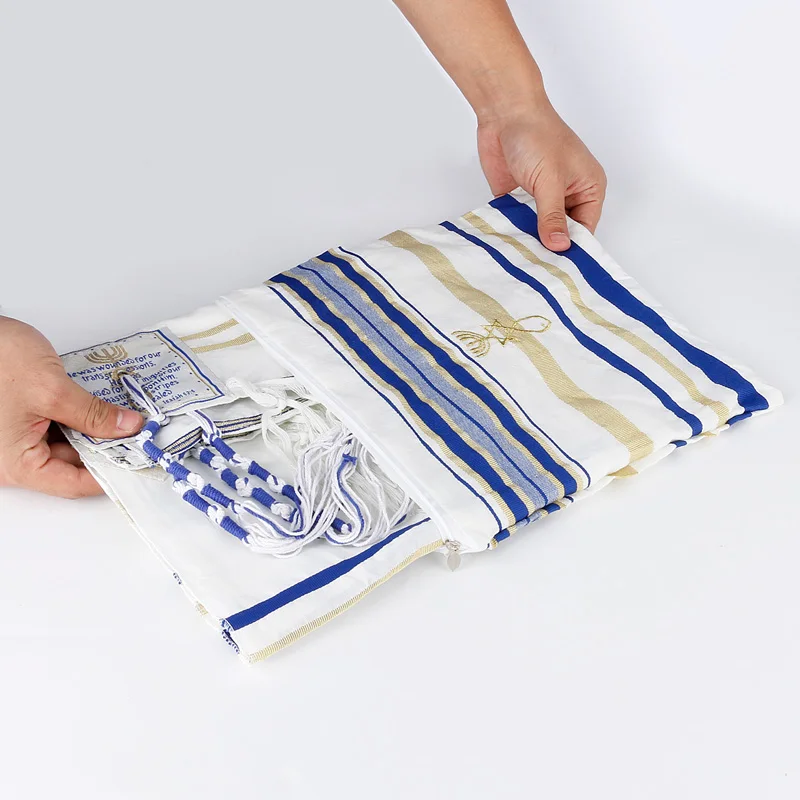 Funklouz Messianic еврейский Tallit Talit молитвенный платок шарф и сумка