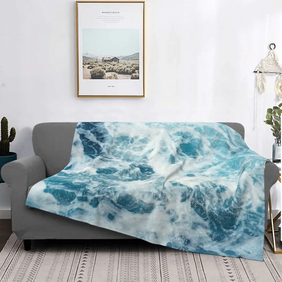 

Manta с узором в горошек, с узором в виде кошачьего дерева, с узором в горошек, с капюшоном, с капюшоном, роскошная