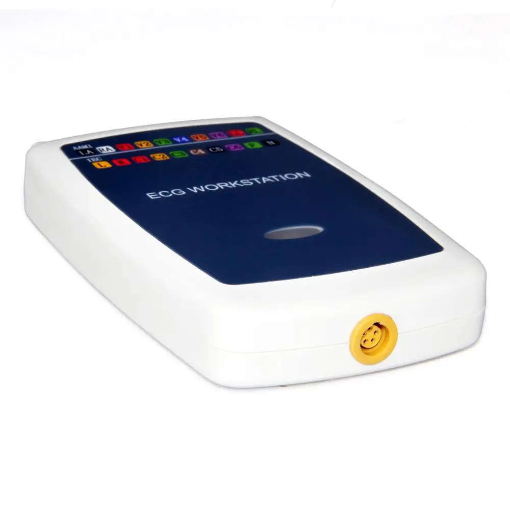 CONTEC8000G многофункциональная ПК ЭКГ/ЭКГ рабочая станция система 12 свинец отдыха ЭКГ