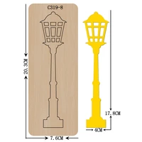 new lighthouse wooden die scrapbooking c 319 8 cutting dies for common die cutting machines on the market