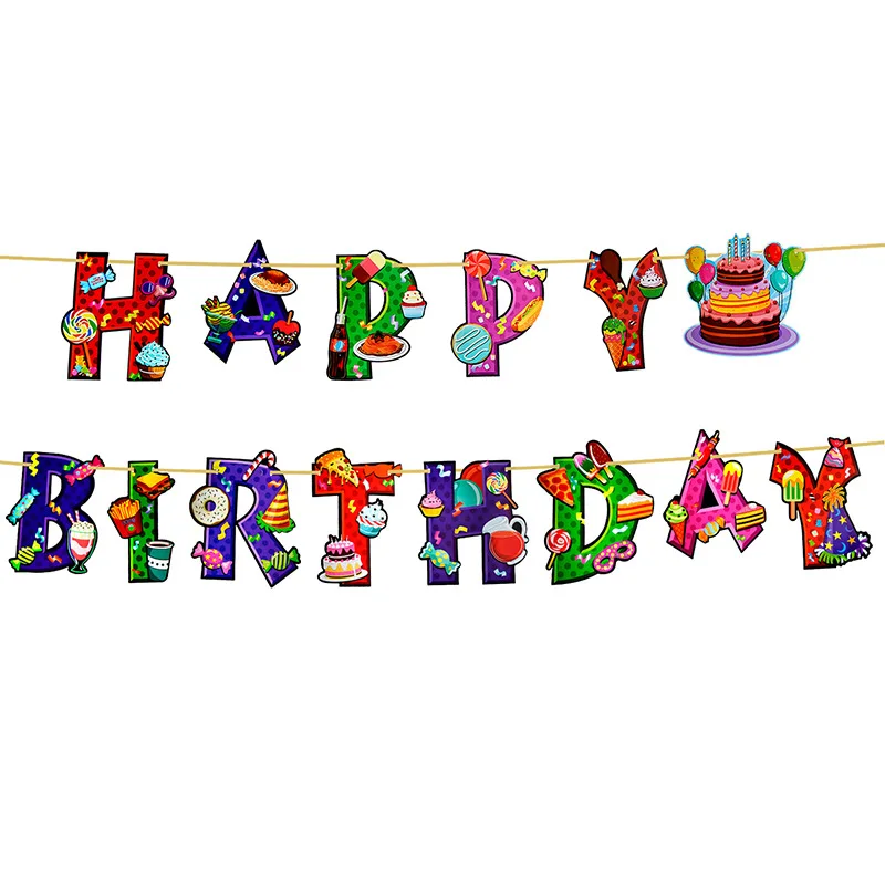 Фон для вечеринки в честь Дня Рождения украшение на стену праздник юбилей буква