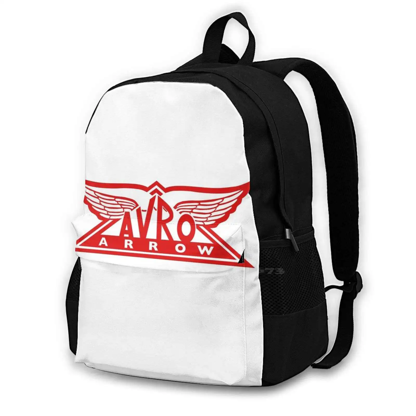 

Avro Arrow Logo Fashion Travel Laptop School Backpack Bag Avro Arrow Plane Air Canada History Logo Symbol 105 Aerospace Toronto