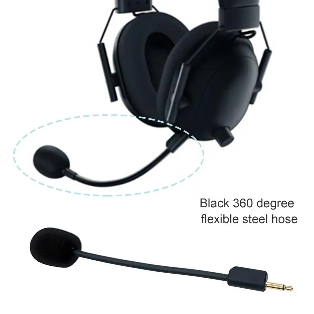 Сменный съемный микрофон Aux с пеной для Razer- BlackShark V2 Pro Беспроводная игровая