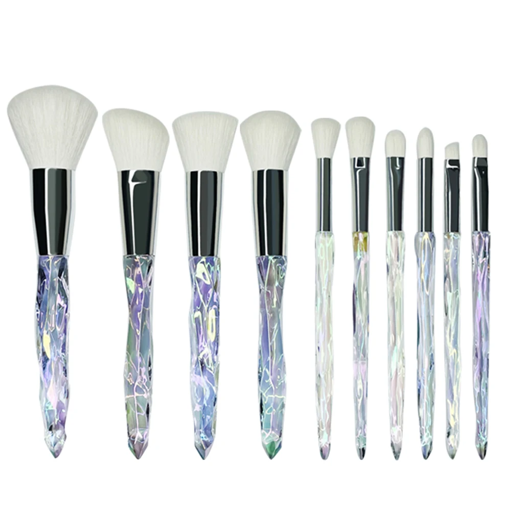 

10Pcs Makeup Brushes Tool Set Cosmetic Powder Eye Shadow Foundation Blush Blending Beauty Make Up Brush Maquiagem