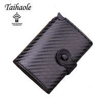 2020 new style rfid card holder men wallet money bag male fashion black short purse small leather slim mini wallets for women