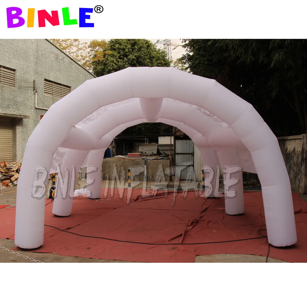 Красивая Мобильная надувная палатка со светодиодный светильник кой