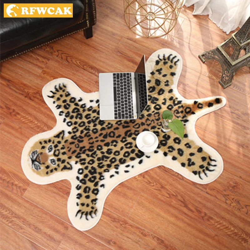 Ковры в леопардовом стиле для гостиной спальни детской комнаты коврики домашний
