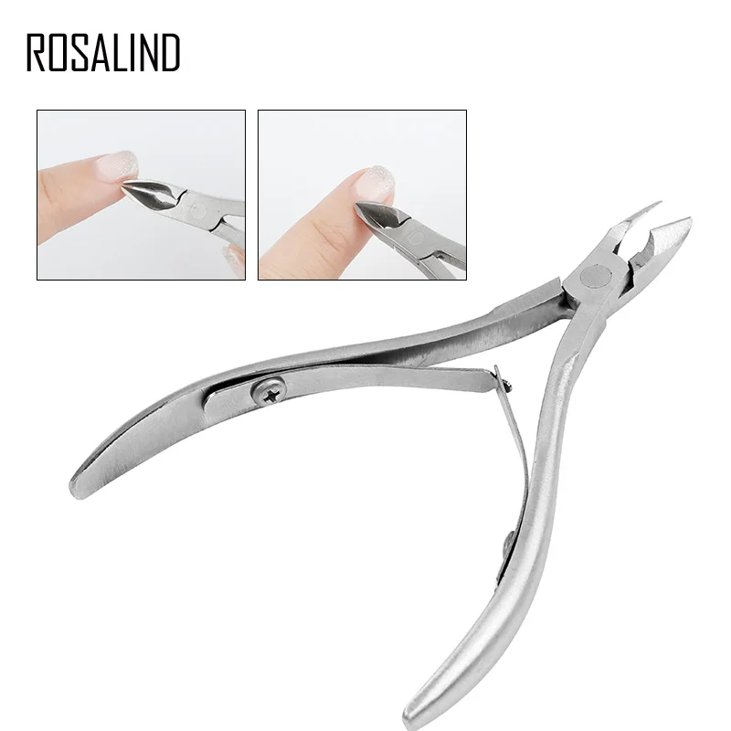 Розалинд по уходу за ногтями Инструмент кусачки для кутикулы Handnail удаляет