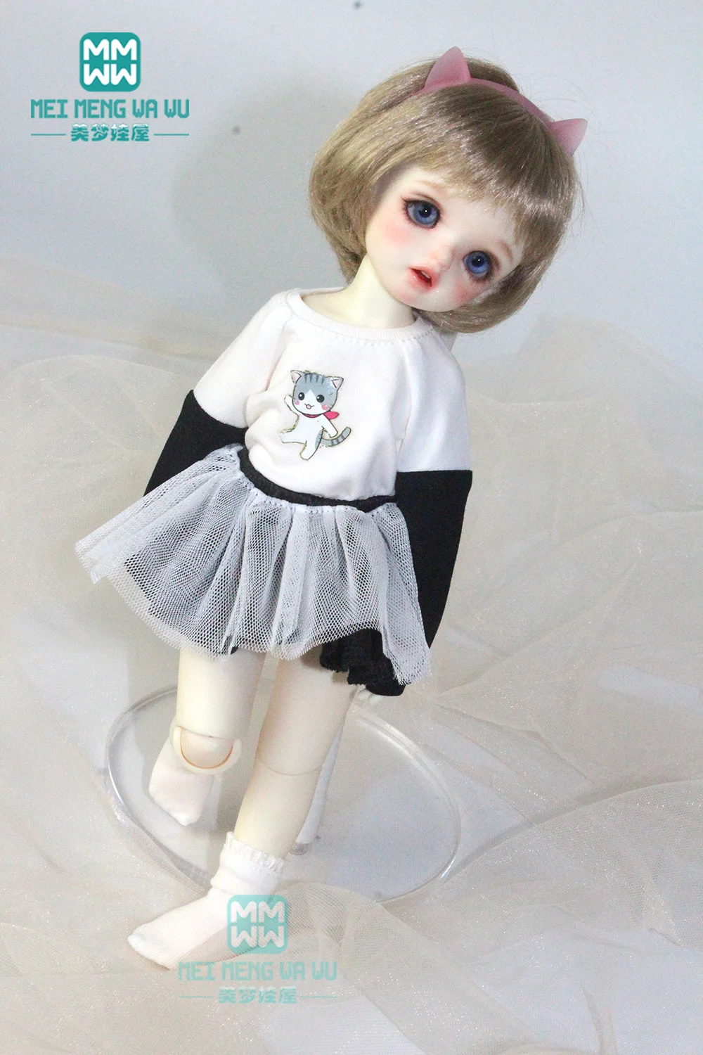 BJD куклы одежда подходит 27 см-30 см 1/6 MYOU YOSD bjd куклы мода носить Джемперы Пряжа юбка носки кожаная обувь