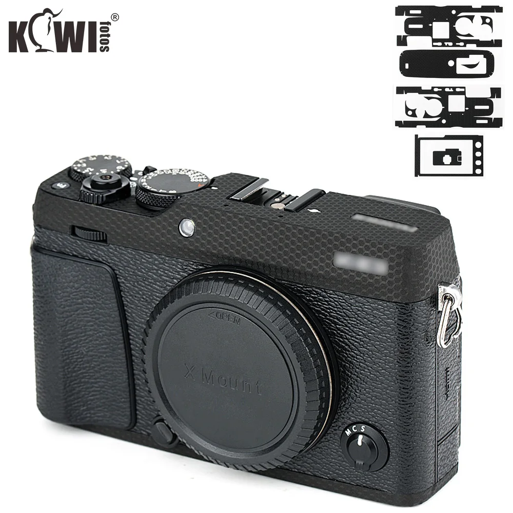 Наклейка на корпус камеры с защитой от износа для Fujifilm X E3 XE3 защитная пленка