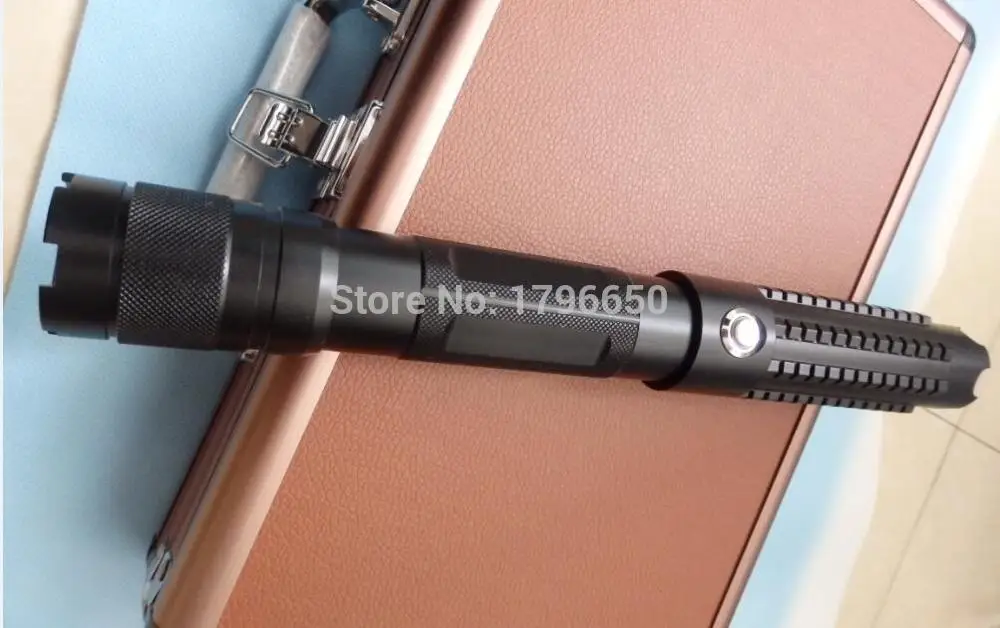 

Most Powerful Military 500w 500000m 450nm Blue Laser Pointer 303 Flashlight Light Burn Match Candle Lit Cigarette Wicked Hunting