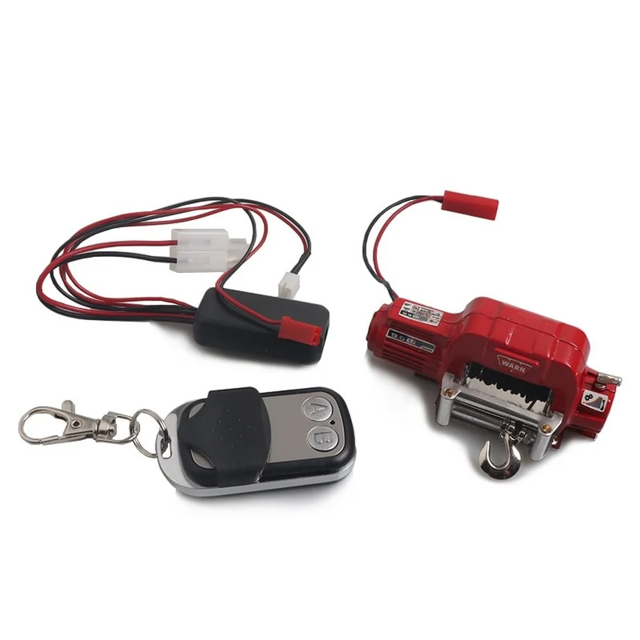 

Automatic Winch and Wireless Remote Controller Receiver for 1/10 RC Crawler Car Axial SCX10 TRX4