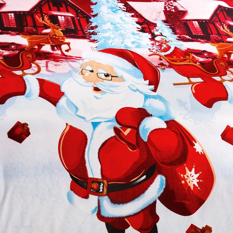 

christmas bedding set santa claus duvet cover set twin queen king size beddings home textile decor kids gift bed linen luxury