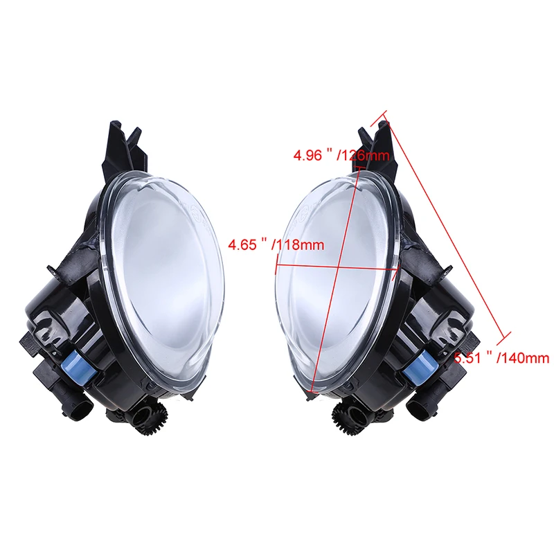 POSSBAY автомобильные галогенные передние противотуманные фары светильник сборки