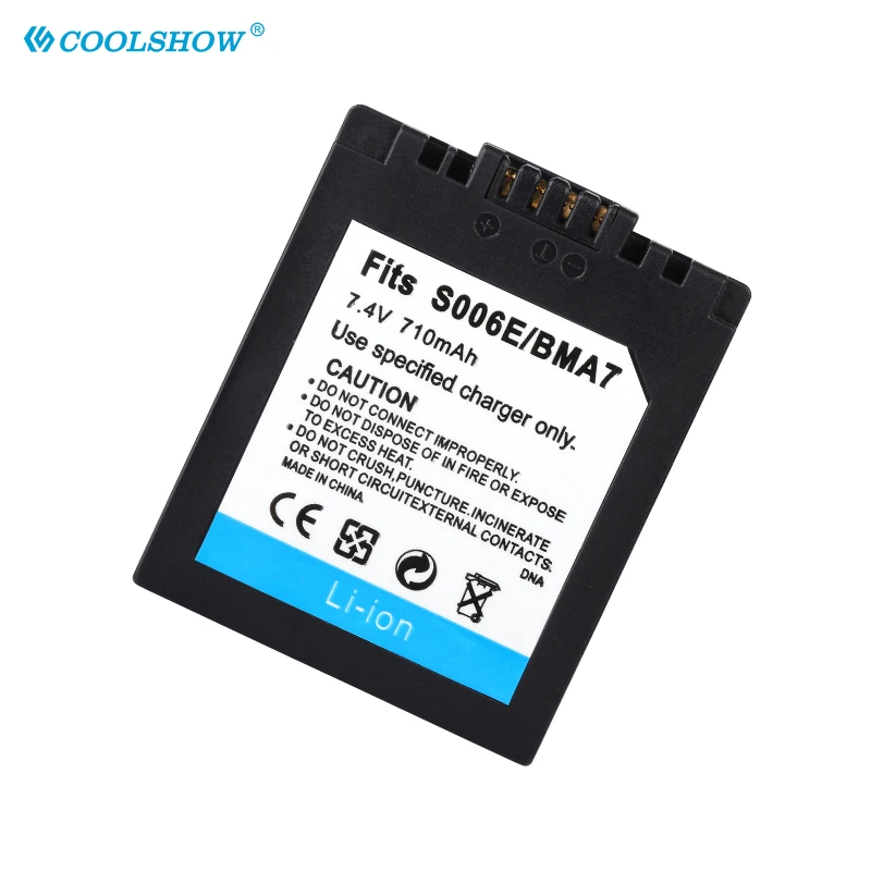 CGA S006 CGA-S006E ДМВ BMA7 DMW-BMA7 Камера Батарея 710 мАч USB кабель для Panasonic Lumix DMC FZ7 FZ8 FZ18 FZ28 FZ30