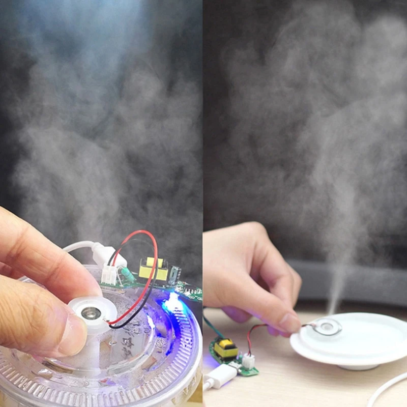 Kcnsieou 5 pezzi 20 mm multifunzione nebbia ultrasuoni dischi in ceramica atomizzatori umidificatori accessori 