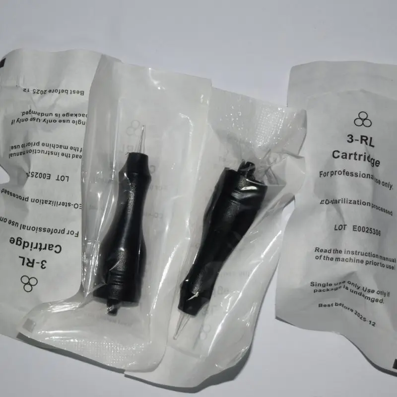 10 шт. Одноразовые стерилизованные тату-иглы для картриджей | Красота и здоровье