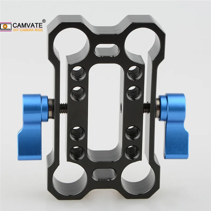 CAMVATE 15 мм высота Riser офсетная печать и отверстиями штанговый зажим с 1/4 &quot 20