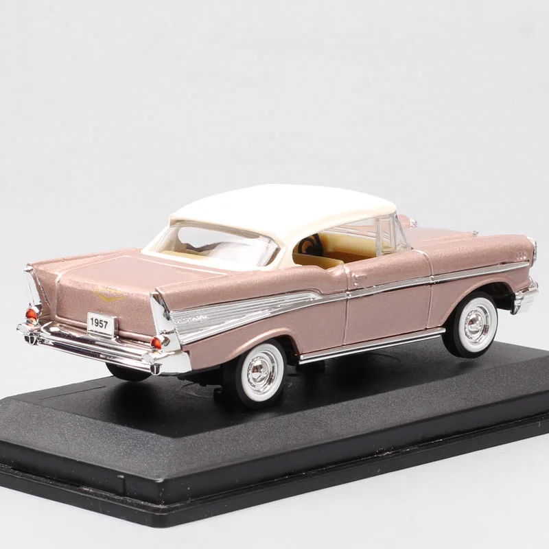 1/43 масштаб дорожный знак Ретро 1957 Chevrolet Bel Air Hardtop coupe автомобиль металлический литой модель-копия игрушки для детей