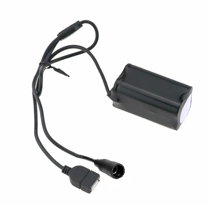 Аккумуляторная батарея 8 4 в 4x18650 6400 мАч USB + DC порт с зарядным