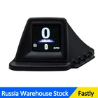 Новый Многофункциональный гаджет HUD OBD2 + GPS бортовой компьютер A-pillar Trim установка обмин турбо давление масла Температура воды GPS Спидометр