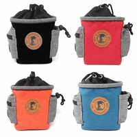 new multifunctional dog food waist bag portable snack bags nylon waterproof pet supplies training snack package carrying pet bag