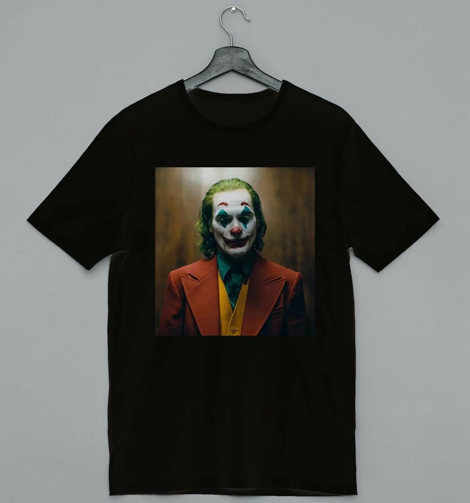 Крутая дизайнерская забавная Мужская и женская футболка унисекс Joker Face|Мужские