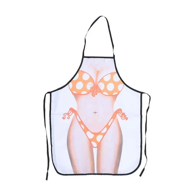1 шт. кухонный фартук креативные забавные жироустойчивые сексуальные бикини с
