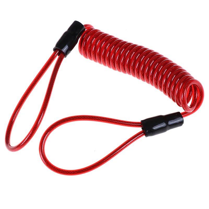 1 2 м/1 8 м смелый кабель велосипедный замок веревка шлем провод Противоугонная